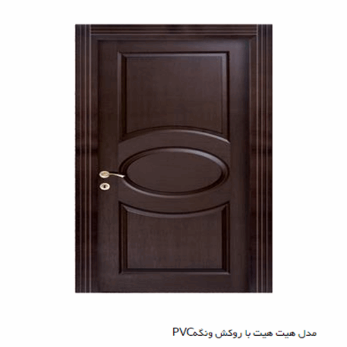 درب ضدسرقت مدل هیت هیت با روکش ونگهPVC